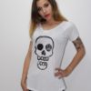 Camiseta basica la tia calavera chica