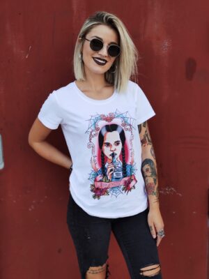 Camiseta "Miercoles Addams"