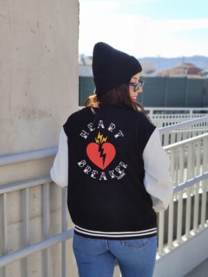 Chaqueta bomber "Heart breaker"