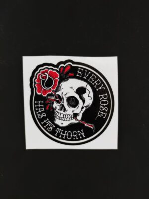 Pegatina "Every rose...Has its thorn"