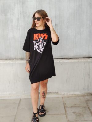 Vestido oversize "Kiss"