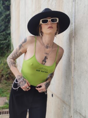 Body "Bad karma" verde