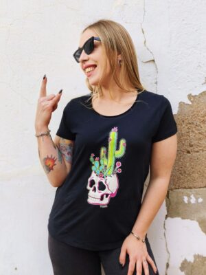Camiseta "Cactus Skull"