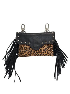 Bolso "Mosquetón" animal print